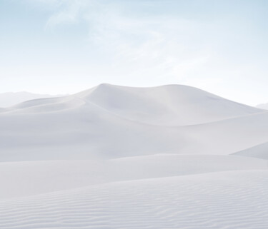 Fotografia intitolato "View of white sand…" da Dmitry Ersler, Opera d'arte originale, Fotografia digitale