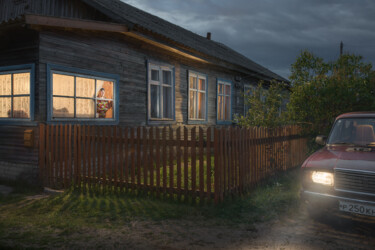 「Late arriving. Two.」というタイトルの写真撮影 Dmitry Erslerによって, オリジナルのアートワーク, デジタル
