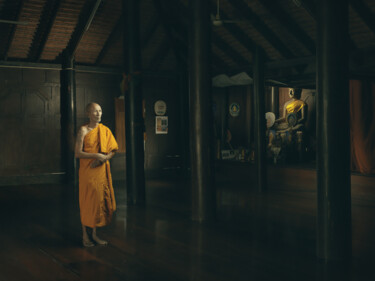 Fotografía titulada "The monk" por Dmitry Ersler, Obra de arte original, Fotografía digital