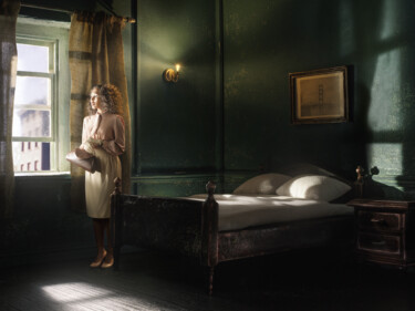 Photographie intitulée "Room 304. Two." par Dmitry Ersler, Œuvre d'art originale, Photographie numérique