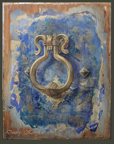Картина под названием "-Ravenna-" - Dmitry Kostylew, Подлинное произведение искусства, Масло