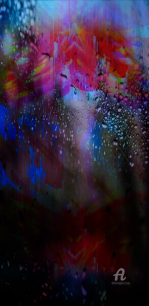 Arts numériques intitulée "Rain.DS" par Dmitry Oleynik, Œuvre d'art originale, Travail numérique 2D