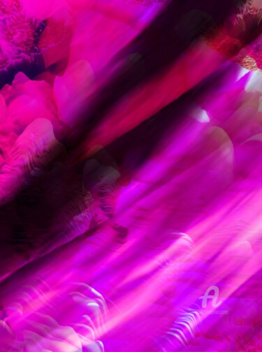 Arts numériques intitulée "Abstract violet" par Dmitry Oleynik, Œuvre d'art originale, Travail numérique 2D