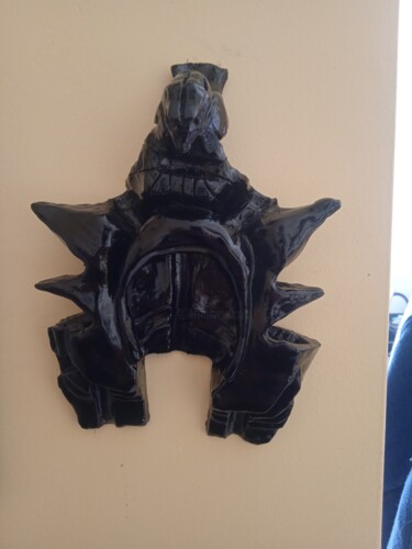 Sculpture titled "Scorpione" by Dml, Original Artwork, Clay