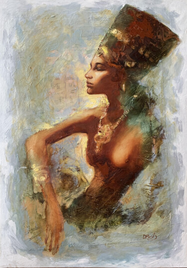 Pintura intitulada "Egypt" por Dmytro Boykov, Obras de arte originais, Óleo