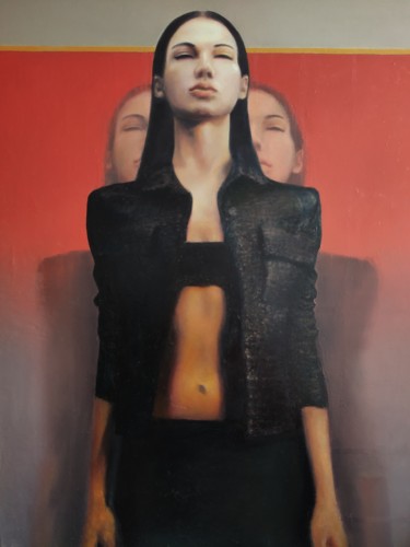 Картина под названием "Exaltation" - Dmytro Bryzhak, Подлинное произведение искусства, Масло
