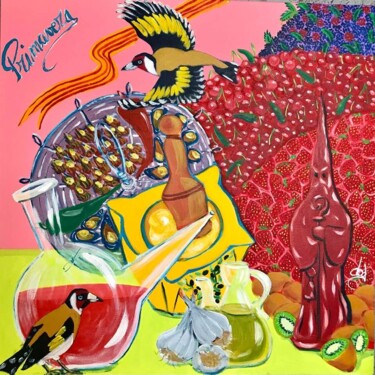 Painting titled "Primavera" by Dod, Original Artwork, Acrylic