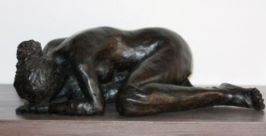 Sculpture intitulée "SUZANNE" par Dominique Ferrandon-Lamy, Œuvre d'art originale, Terre cuite