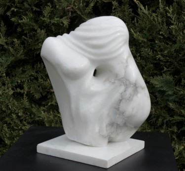 Sculpture intitulée "FUSION" par Dominique Ferrandon-Lamy, Œuvre d'art originale, Pierre