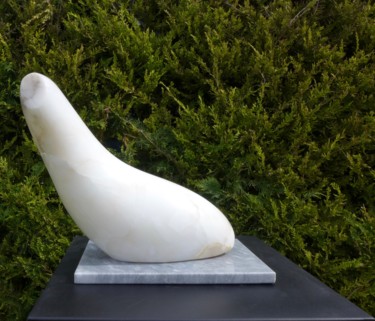 Sculpture intitulée "Le Phoque" par Dominique Ferrandon-Lamy, Œuvre d'art originale
