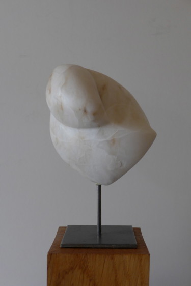 Sculpture titled "Repos" by Dominique Ferrandon-Lamy, Original Artwork, Stone