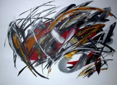 Peinture intitulée "Abstraction intuiti…" par Sebastien Doello, Œuvre d'art originale