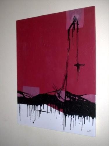 Painting titled "Cathartique - 1er a…" by Sebastien Doello, Original Artwork