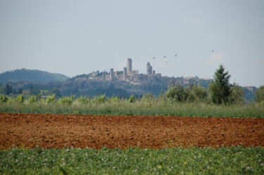 Fotografie getiteld "13. San Gimignano" door Doen, Origineel Kunstwerk, Digitale fotografie