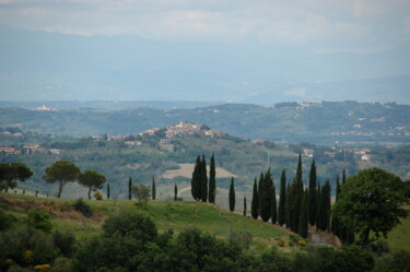 Fotografie getiteld "26. landscape Tusca…" door Doen, Origineel Kunstwerk, Digitale fotografie