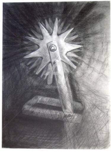 「Cultivator」というタイトルの描画 Father Douglasによって, オリジナルのアートワーク