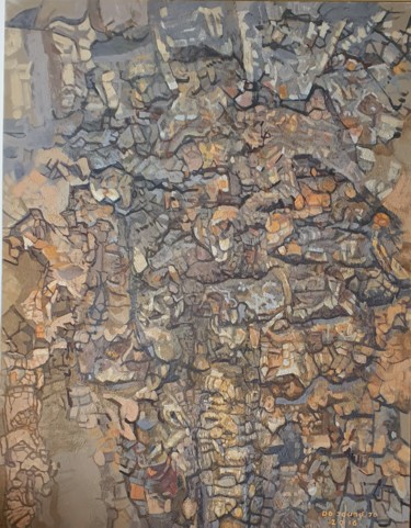 "knar(soil painting)" başlıklı Tablo Dojoong Jo tarafından, Orijinal sanat, Pigmentler