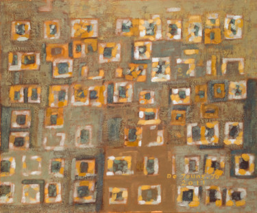 Картина под названием "untitled2" - Dojoong Jo, Подлинное произведение искусства, Пигменты