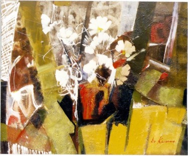Pintura intitulada "Abstração 15 "detal…" por Ferreira Do Karmmo, Obras de arte originais