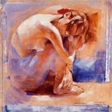 Pintura intitulada "A mulher - 06" por Ferreira Do Karmmo, Obras de arte originais