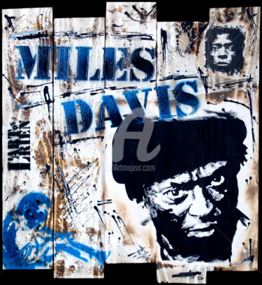 Painting titled "Miles Davis" by Dol, Original Artwork