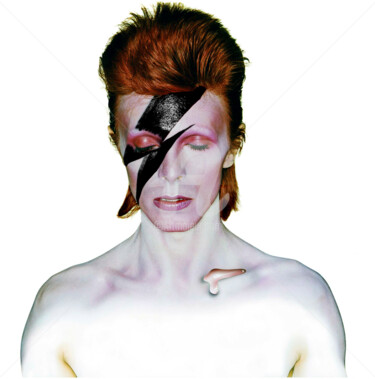 Arts numériques intitulée "RIP David Bowie" par Dol, Œuvre d'art originale