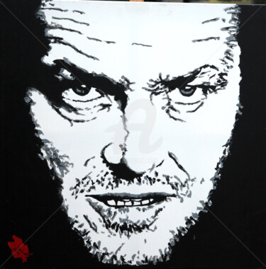 Peinture intitulée "Jack Nicholson" par Dol, Œuvre d'art originale, Acrylique