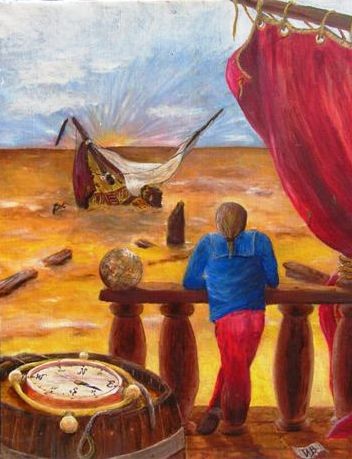 Peinture intitulée "Ca me fait une bell…" par Dolive, Œuvre d'art originale
