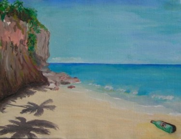 Peinture intitulée "Retour des Seychell…" par Dolive, Œuvre d'art originale
