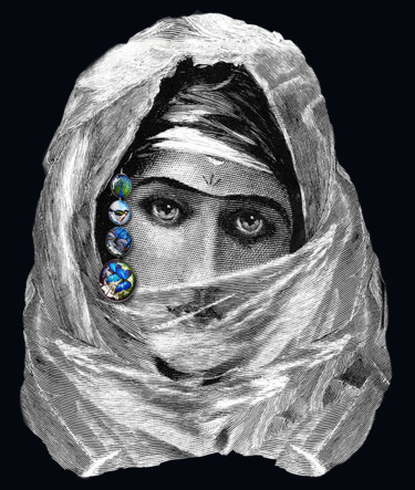 Digital Arts titled "Scheherazade" by Dodi Ballada, Original Artwork, 2D Digital Work