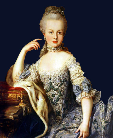 Digital Arts με τίτλο "Marie Antoinette" από Dodi Ballada, Αυθεντικά έργα τέχνης, Φωτογραφία Μοντάζ