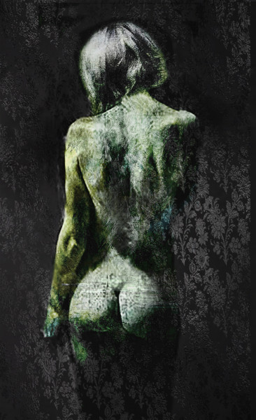 Digital Arts titled "Nude digital painti…" by Dodi Ballada, Original Artwork, Digital Painting