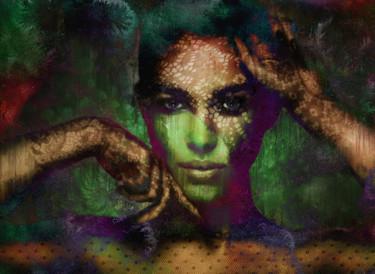 Arts numériques intitulée "Lace" par Dodi Ballada, Œuvre d'art originale, Peinture numérique
