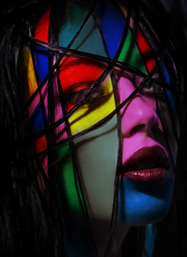 Фотография под названием "Harlequin" - Dodi Ballada, Подлинное произведение искусства, Цифровая фотография