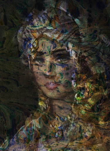 Цифровое искусство под названием "abstract dreams" - Dodi Ballada, Подлинное произведение искусства, Цифровая живопись