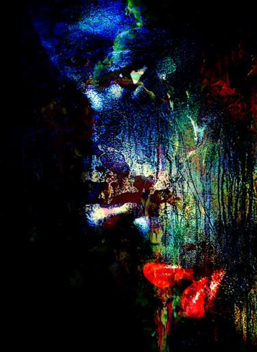 Картина под названием "lost in abstract pa…" - Dodi Ballada, Подлинное произведение искусства, Масло