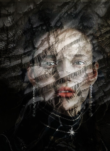 Arts numériques intitulée "eclat de femme" par Dodi Ballada, Œuvre d'art originale, Peinture numérique