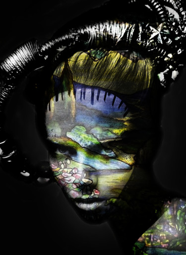 Arts numériques intitulée "Freyja" par Dodi Ballada, Œuvre d'art originale, Peinture numérique