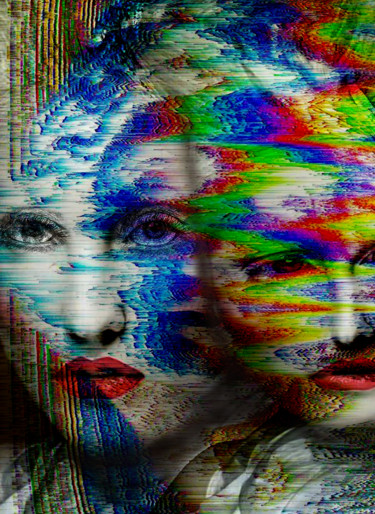 Arte digital titulada "glitch" por Dodi Ballada, Obra de arte original