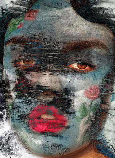 Arts numériques intitulée "trashed innocence" par Dodi Ballada, Œuvre d'art originale