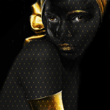 Digital Arts titled "bling bling" by Dodi Ballada, Original Artwork, Photo Montage