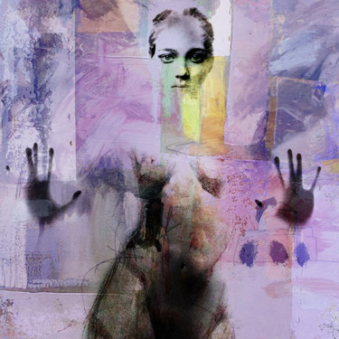 Digital Arts titled "restriction" by Dodi Ballada, Original Artwork, Digital Painting
