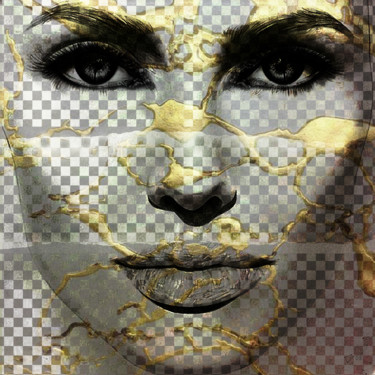 Digital Arts titled "glamour" by Dodi Ballada, Original Artwork, Digital Painting