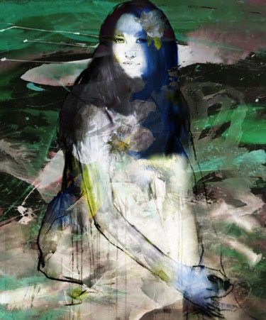 Digital Arts titled "pareoo" by Dodi Ballada, Original Artwork, Digital Painting