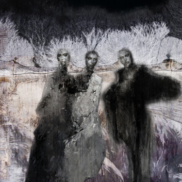 Arte digitale intitolato "snow white" da Dodi Ballada, Opera d'arte originale, Pittura digitale