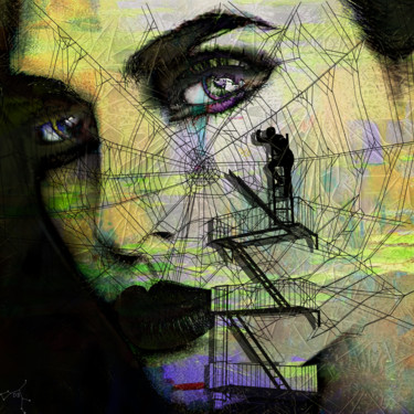 Цифровое искусство под названием "web artisan, pour l…" - Dodi Ballada, Подлинное произведение искусства, Цифровая живопись
