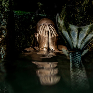 Photographie intitulée "prise de conscience" par Dodi Ballada, Œuvre d'art originale, Photographie manipulée