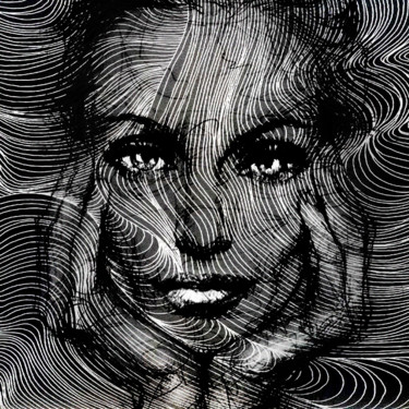 Digitale Kunst getiteld "doodle" door Dodi Ballada, Origineel Kunstwerk, Digitaal Schilderwerk