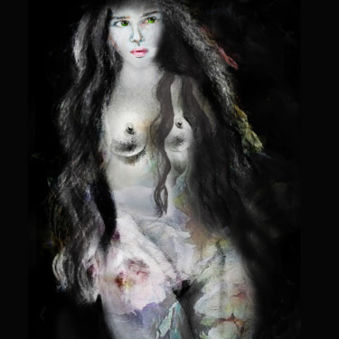 Digital Arts με τίτλο "tendre Louise" από Dodi Ballada, Αυθεντικά έργα τέχνης, Ψηφιακή ζωγραφική