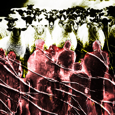 Grafika cyfrowa / sztuka generowana cyfrowo zatytułowany „transhumance” autorstwa Dodi Ballada, Oryginalna praca, Malarstwo…